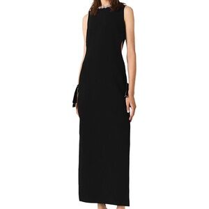 Rilda Jewel Collar Maxi Dress